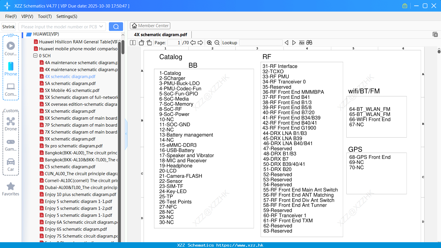Huawei 4X Schematic Diagram